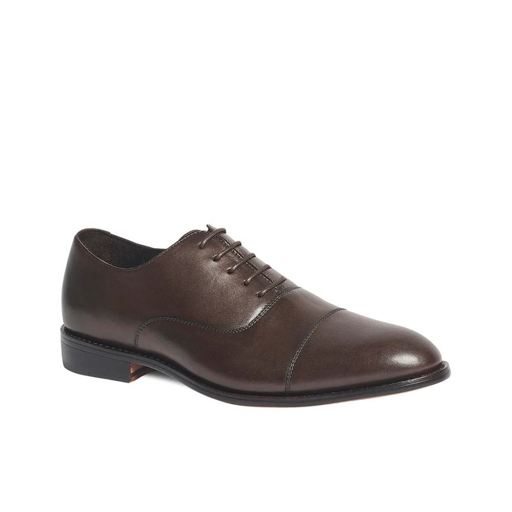 🆕 ANTHONY VEER Mens Essentials Clinton Welted Oxford Shoes Leather 12 Espresso - Picture 2 of 12